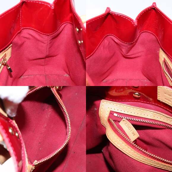 LOUIS VUITTON Monogram Vernis Reade PM Hand Bag Pomme D'amour M91990 - Picture 12 of 12